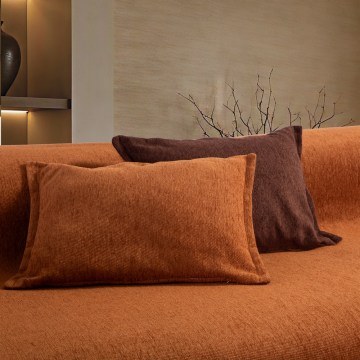 Μαξιλάρι Διακοσμητικό (Με Γέμιση) Tanger Camel-Coffee Nef-Nef Homeware
