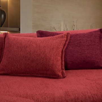 Μαξιλάρι Διακοσμητικό (Με Γέμιση) Tanger Bordo-Paprika Nef-Nef Homeware