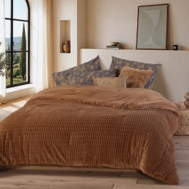 Κουβερτοπάπλωμα Elaisa Camel Nef-Nef Homeware CAMEL