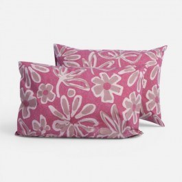 Μαξιλαροθήκη Harmony Bordo Nef-Nef Homeware BORDO