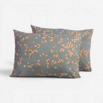 Μαξιλαροθήκη Floriva Green Nef-Nef Homeware
