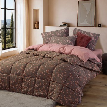 Πάπλωμα Floriva Brown Nef-Nef Homeware
