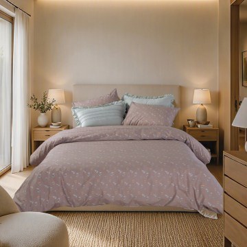 Παπλωματοθήκη Violan (Σετ 3τμχ) Brown Nef-Nef Homeware