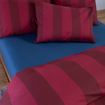 Παπλωματοθήκη Casual Vertia (Σετ 2τμχ) Bordo Nef-Nef Homeware