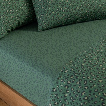 Παπλωματοθήκη Wild (Σετ 2τμχ) Green Nef-Nef Homeware