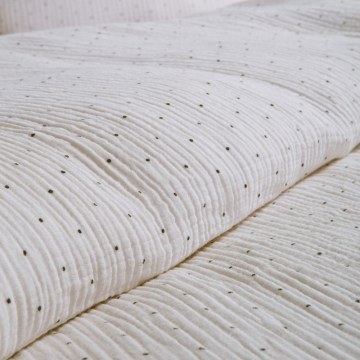 Παπλωματοθήκη Dots (Σετ 2τμχ) Ecru Nef-Nef Homeware