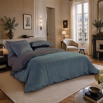 Σεντόνια Jeniffer Με Λάστιχο (Σετ 4τμχ) Petrol Blue Nef-Nef Homeware