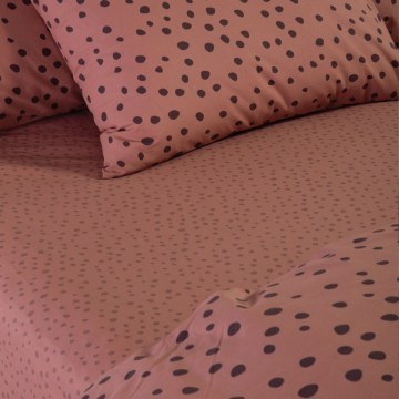 Σεντόνια Trust Με Λάστιχο (Σετ 3τμχ) Dusty Rose Nef-Nef Homeware