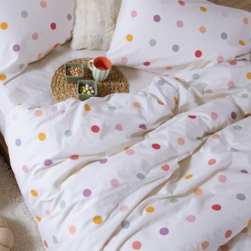 Σεντόνια Παιδικά Dots (Σετ 3τμχ) Ecru Nef-Nef Homeware
