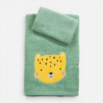 Πετσέτες Παιδικές Jungle Mania (Σετ 2τμχ) Pistachio Nef-Nef Homeware