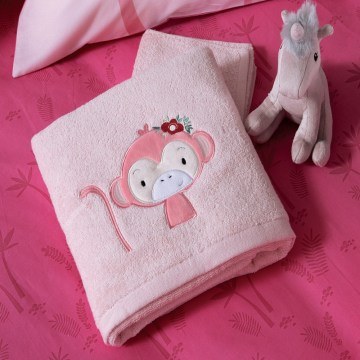Πετσέτες Παιδικές Wild & Sweet (Σετ 2τμχ) Pink Nef-Nef Homeware