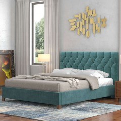 Κρεβάτι Nο63 160x200x111cm Blue