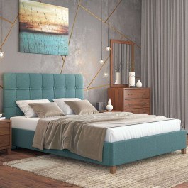 Bed Nο64 140x200x111cm Blue BLUE