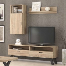 TV Composition Νο32 150x44,5x52cm Latte LATTE