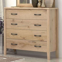 Chest Of Drawers Νο1 100x45x82cm Honey HONEY