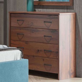 Chest Of Drawers Νο4 86x40x78cm Walnut WALNUT