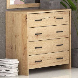 Chest Of Drawers Νο4 86x40x78cm Honey HONEY