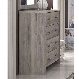 Chest Of Drawers Νο4 86x40x78cm Ash ASH