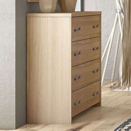 Chest Of Drawers Νο4 86x40x78cm Latte LATTE