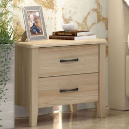 Bedside Table Νο1 55x45x48cm Latte LATTE