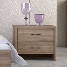 Bedside Table Νο4 50x35x44cm Honey MOCA