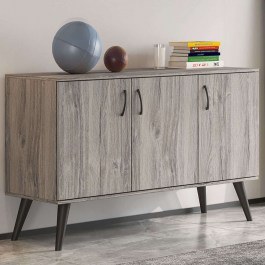 Μπουφές Νο4 135x44,5x85cm Ash ASH