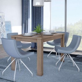 Τραπέζι Ανοιγόμενο Νο2 120+30x70x78cm Moca MOCA