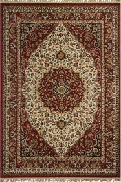 Χαλί Kirman 6821 0077 Ivory Βιοκαρπέτ IVORY