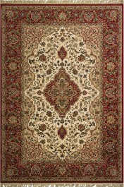 Χαλί Kirman New 6802 0077 Ivory Βιοκαρπέτ IVORY