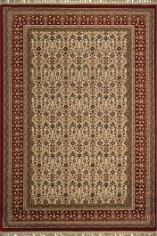 Χαλί Kirman New 6808 0077 Ivory Βιοκαρπέτ IVORY