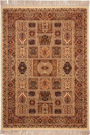 Χαλί Isfahan 3517D Cream-Cream Βιοκαρπέτ CREAM