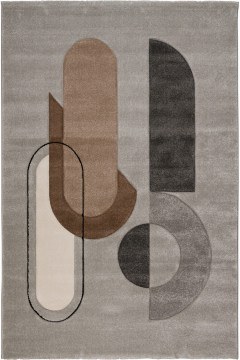 Χαλί City 64207 895 Grey-Brown Βιοκαρπέτ