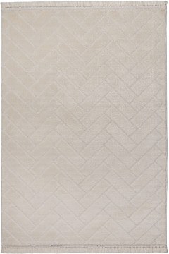 Χαλί Pecora 16687 W 01 White-Ecru Βιοκαρπέτ