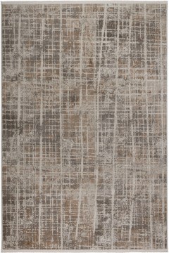 Carpet Savoir GK91A Light Grey-Grey HB-Brown 133X190 Biokarpet