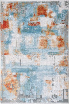 Carpet Chagall 7564A Dark Grey-White 160X230 Biokarpet