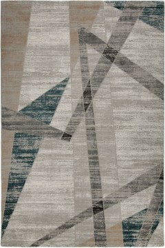 Χαλί Erozo 17507 U10 Cream-Blue Βιοκαρπέτ
