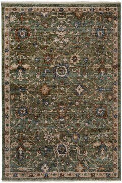 Χαλί Meryland 73810 041 Green-Brown Βιοκαρπέτ