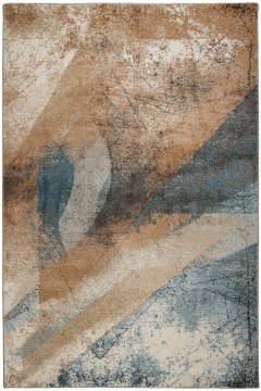 Carpet Navona 23028 D Brown-Blue 160X235 Biokarpet