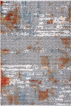 Carpet Chagall 7568A S. Anthracite-White 200x290 Biokarpet