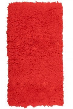 Χαλί Flokati 146 Red Βιοκαρπέτ