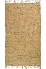 Χαλί Leather Solid Rug Buff Βιοκαρπέτ SAND