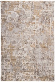 Χαλί Gossip 9856A White-Gold Βιοκαρπέτ WHITE-GOLD
