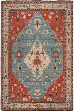 Carpet Azarian 41 00 Red-Multi 67X140 Biokarpet