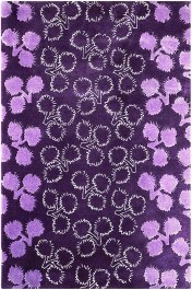 Carpet Cacharel Tufted 1011 Pompon Chardon Purple 170X240 Biokarpet PURPLE