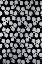 Carpet Cacharel Tufted 1014 Pompon Chardon Black-Grey 200X300 Biokarpet BLACK