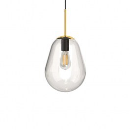 Φωτιστικό Οροφής Pear S 8673 Transparent-Gold Nowodvorski GOLD