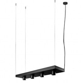 Φωτιστικό Οροφής - Ράγα Plant 9381 Black Nowodvorski BLACK