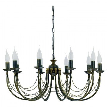 Ceiling Illuminant Ares X 206 Black-Gold Nowodvorski