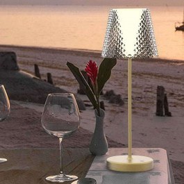 Table Lamp La Angina/MO 4165 D13x38cm Gold Sikrea GOLD