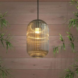 Ceiling Lamp Carmen/1A 2642 20x33/350cm 1xE27 Brown Sikrea BROWN